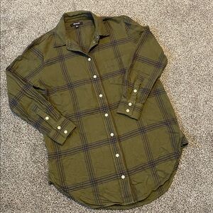 Madewell Flannel shirt XXS